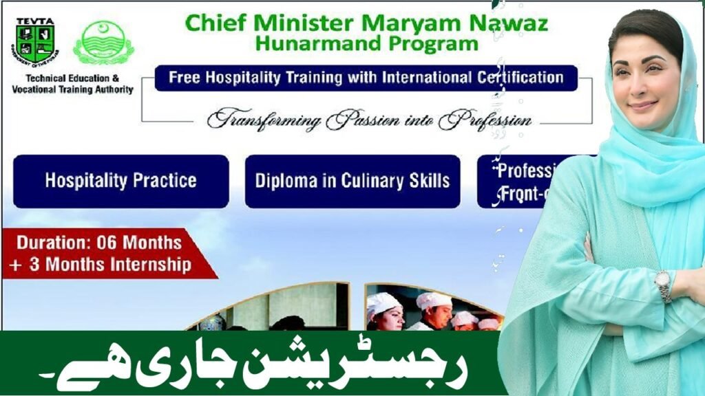 CM Punjab Hunarmand Program 2025