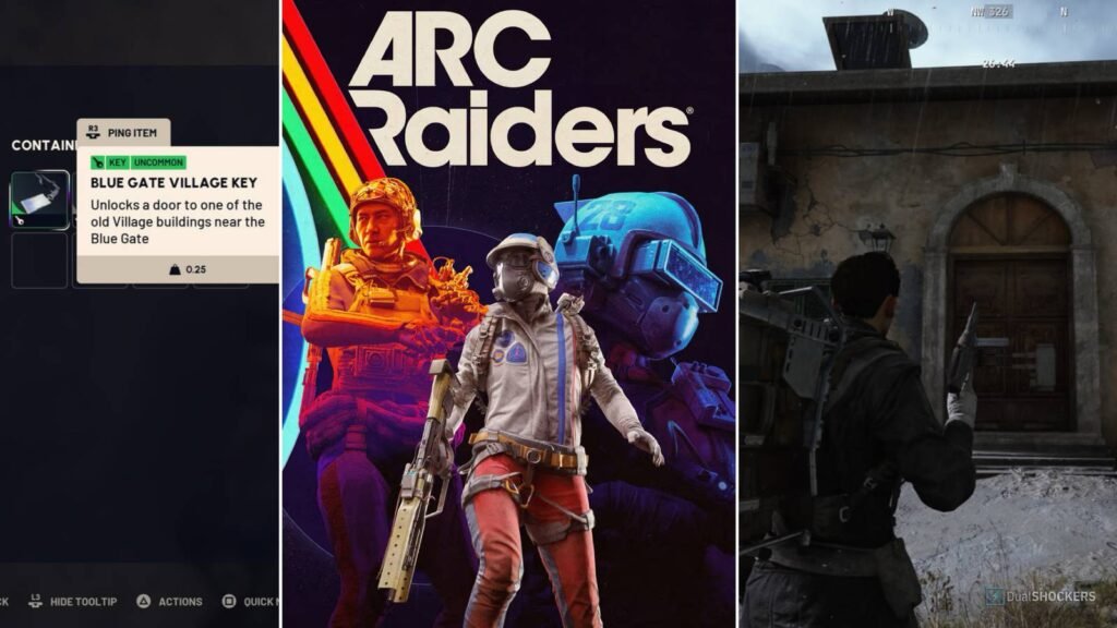 The place To Use The Blue Gate Village Key