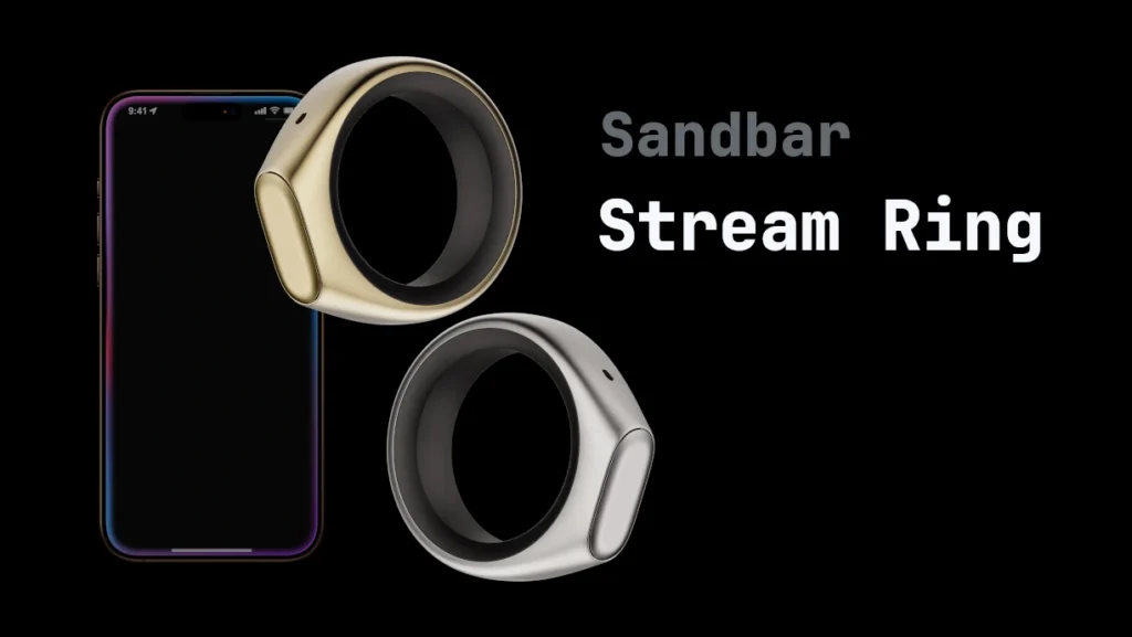 Sandbars AI-ring Stream fångar dina tankar Sandbars AI-ring Stream fångar dina tankar