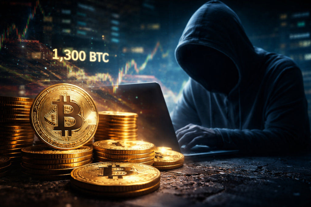 Mt. Gox Hacker Unloads 1,300 Bitcoin As 0M Nonetheless Stays