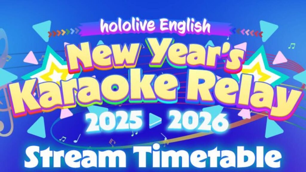 Hololive, Holostars English Vtubers New Yr Karaoke Rallies Scheduled