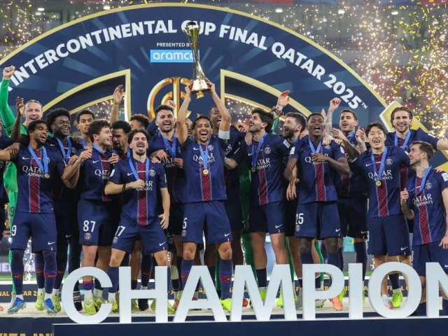 PSG beat Flamengo in Intercontinental Cup PSG beat Flamengo in Intercontinental Cup