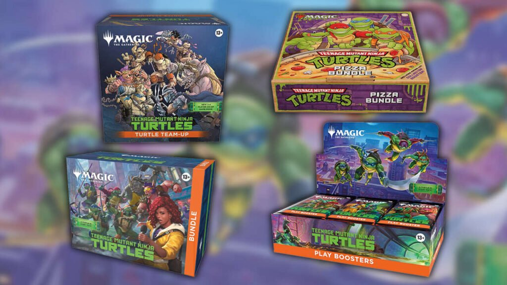 TMNT Magic: The Gathering Booster Field Preorders Steeply Discounted