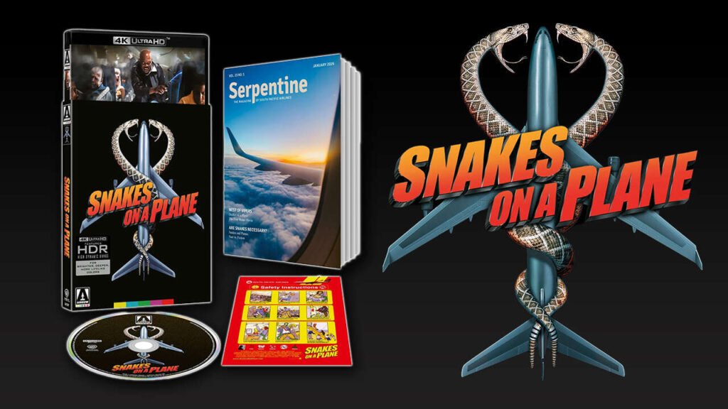 Save 50% On The Upcoming Snakes On A Airplane Restricted Version 4K Blu-Ray
