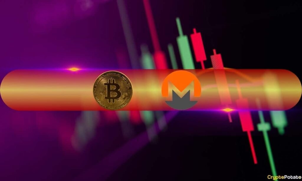 Monero (XMR) Plunges 12% Each day, Bitcoin (BTC) Stands Calm at K: Market Watch