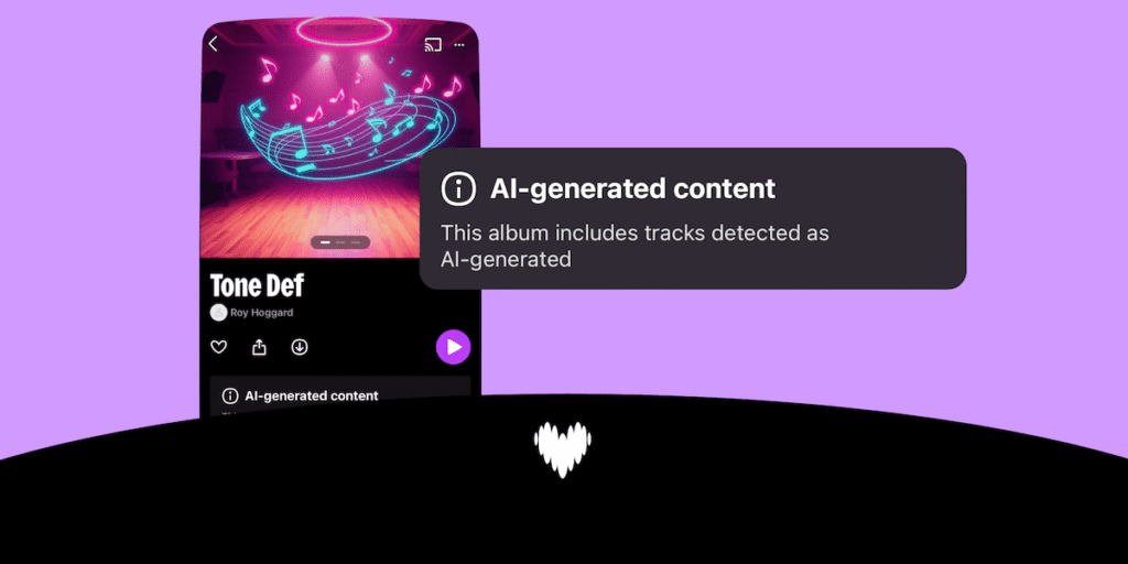 Deezer makes it simpler for rival platforms to take a stance towards AI-generated music Deezer makes it simpler for rival platforms to take a stance towards AI-generated music