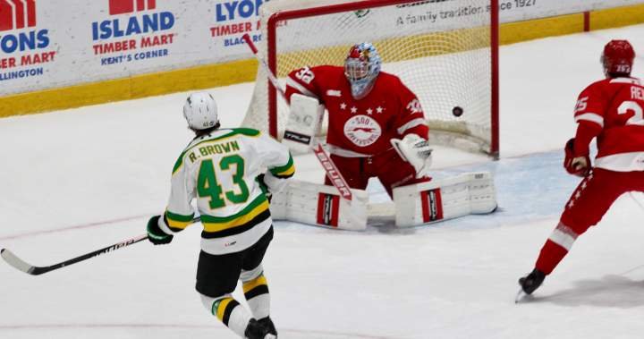 A Carter George purpose helps Sault Ste. Marie to a win over the London Knights – London A Carter George purpose helps Sault Ste. Marie to a win over the London Knights – London