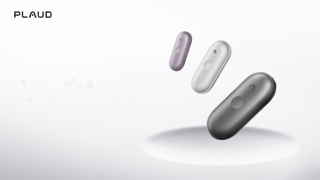 Plaud launches a brand new AI pin and a desktop assembly notetaker