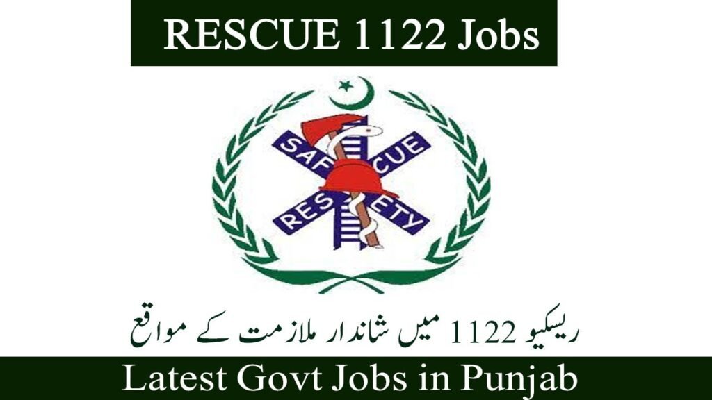 Punjab Emergency Companies Rescue 1122 Jobs January 2026 Apply On-line