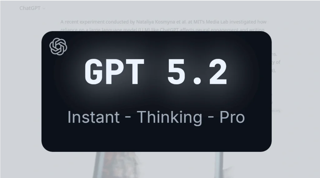 OpenAI lanserar GPT-5.2 med bättre kontextförståelse