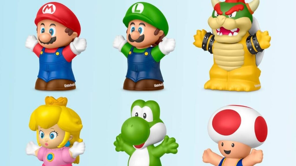 Fisher-Value My Mario Little Individuals Figures and Playsets Seem