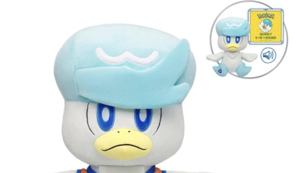 New Pokemon Construct-a-Bear Plush Is Quaxly