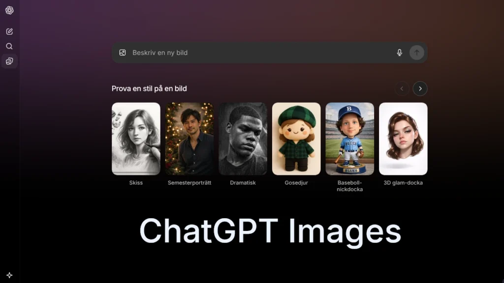 ChatGPT Photos – den nya bildgeneratorn