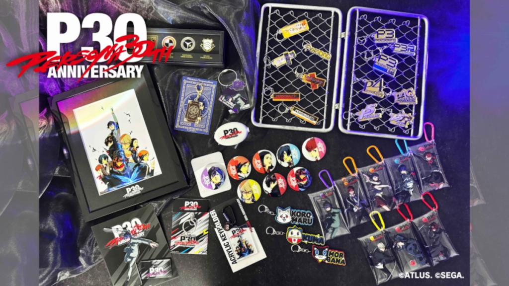 Persona thirtieth Anniversary Merchandise and Occasions Introduced