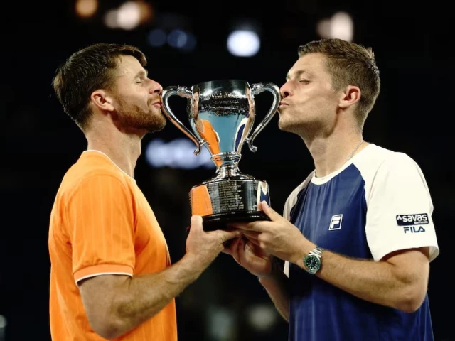 Harrison and Skupski win doubles title Harrison and Skupski win doubles title