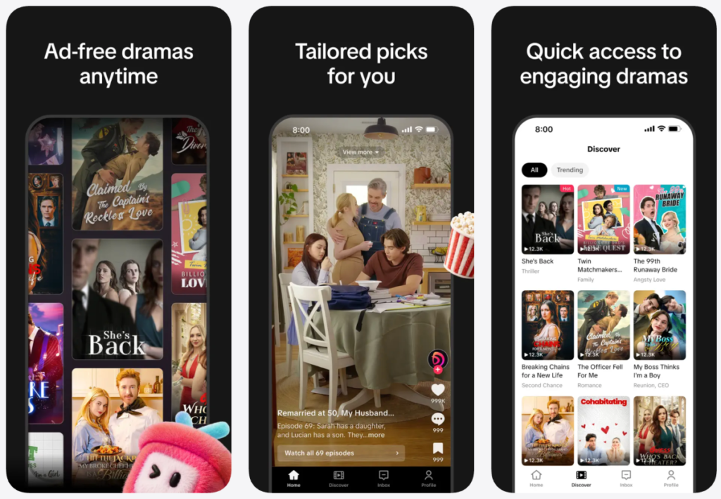 TikTok quietly launches a microdrama app known as ‘PineDrama’