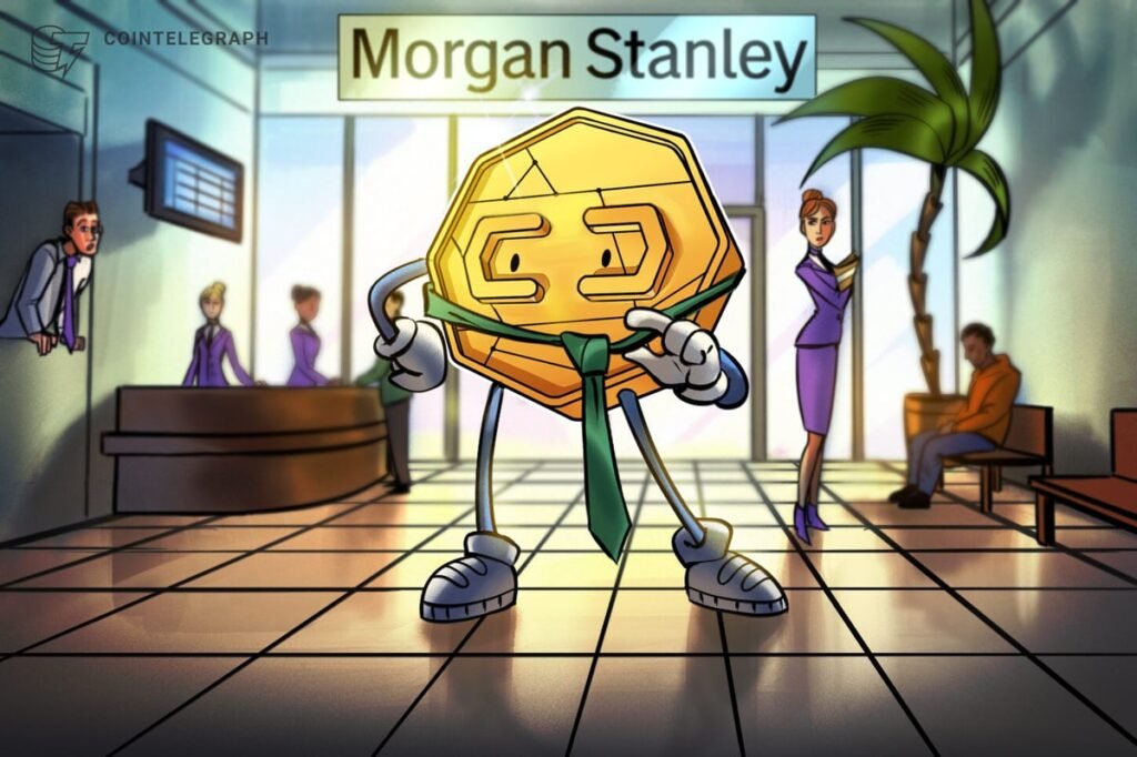 Morgan Stanley Applies US Financial institution Constitution for Crypto Custody