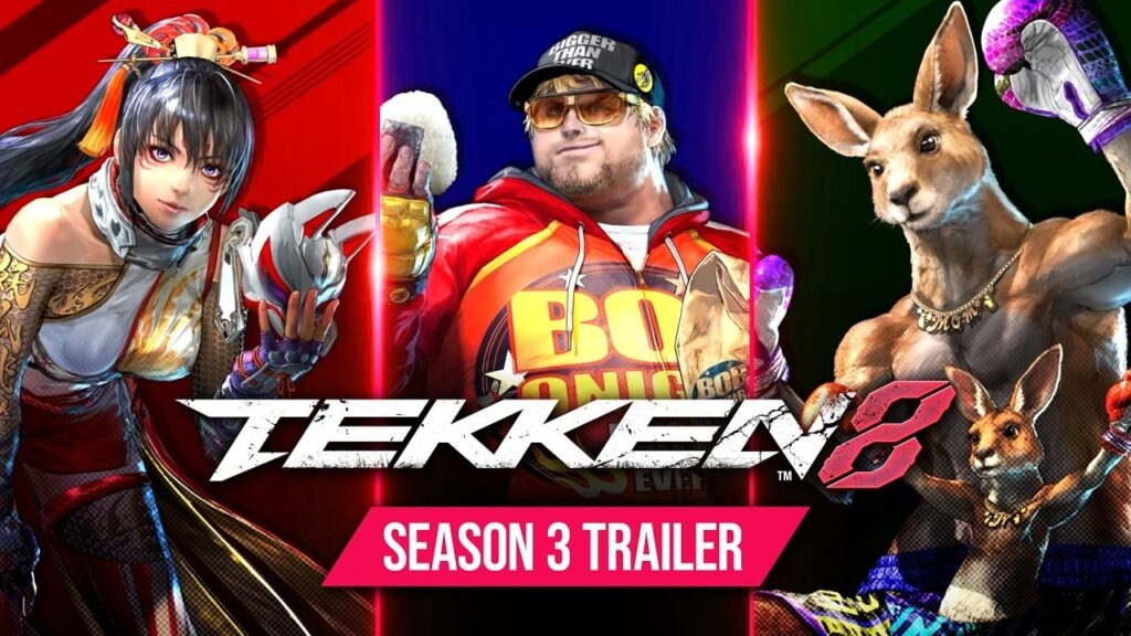 Tekken 8 Season 3 Stars Bob, Kunimitsu, and Roger Jr as DLC Tekken 8 Season 3 Stars Bob, Kunimitsu, and Roger Jr as DLC