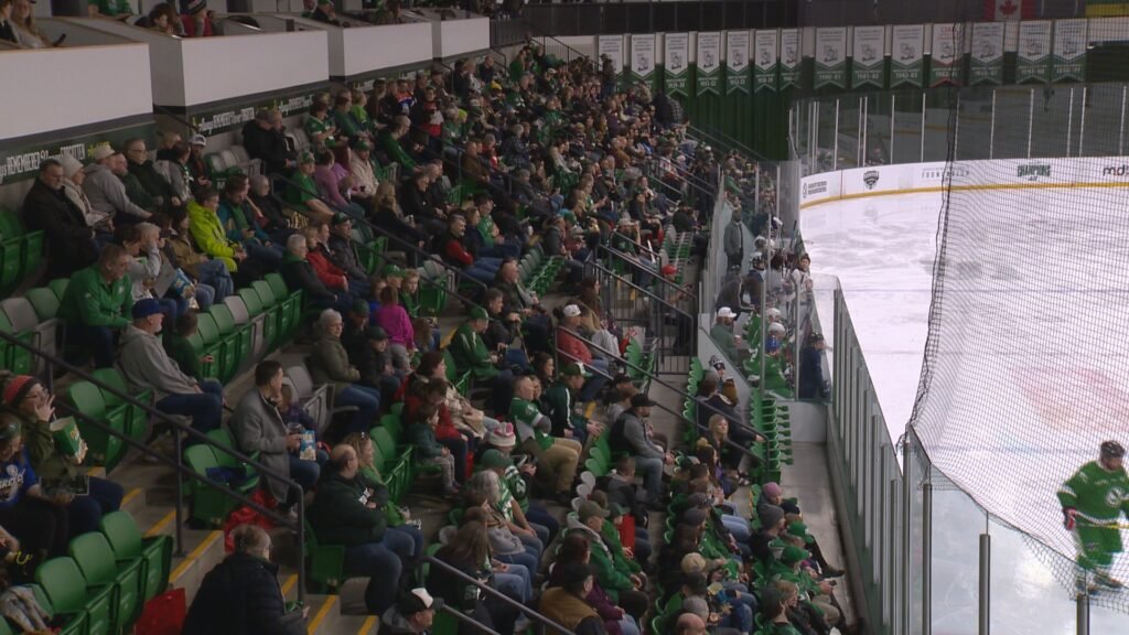 Saskatchewan Roughriders face off in 2026 Winter Traditional