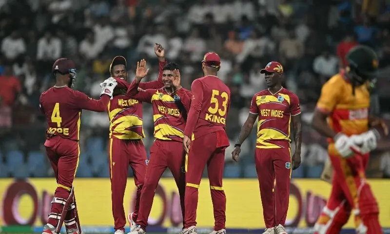 West Indies thrash Zimbabwe in T20 World Cup conflict after piling up 254-6 – Sport West Indies thrash Zimbabwe in T20 World Cup conflict after piling up 254-6 – Sport