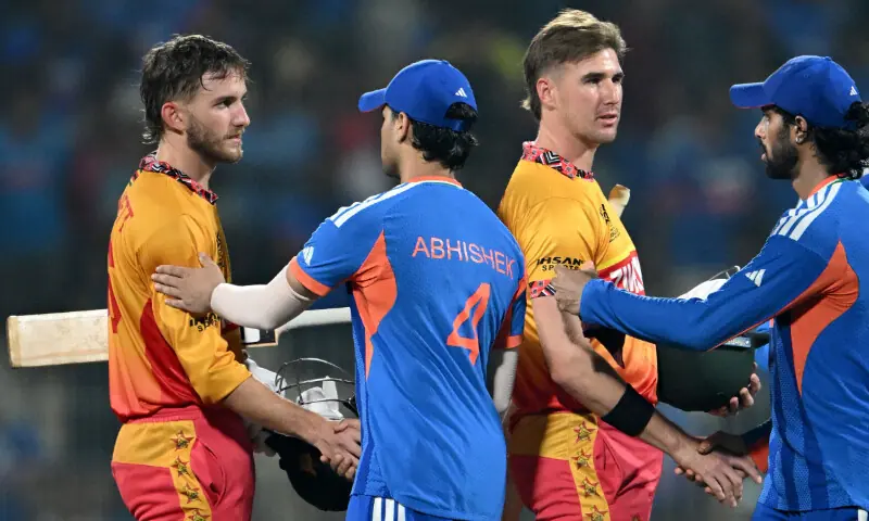 India thrash Zimbabwe in T20 World Cup; South Africa reserve spot in semi-finals India thrash Zimbabwe in T20 World Cup; South Africa reserve spot in semi-finals