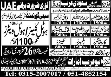 Resort Waiter & Elevator Technician Jobs 2026 in Saudi Arabia 2026 Job Commercial Pakistan Resort Waiter & Elevator Technician Jobs 2026 in Saudi Arabia 2026 Job Commercial Pakistan