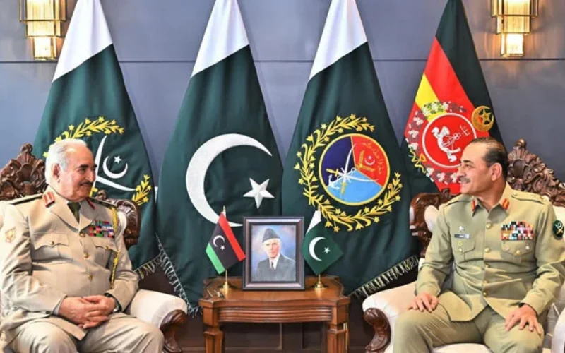 COAS meets Libyan Army Chief to strengthen defence cooperation COAS meets Libyan Army Chief to strengthen defence cooperation
