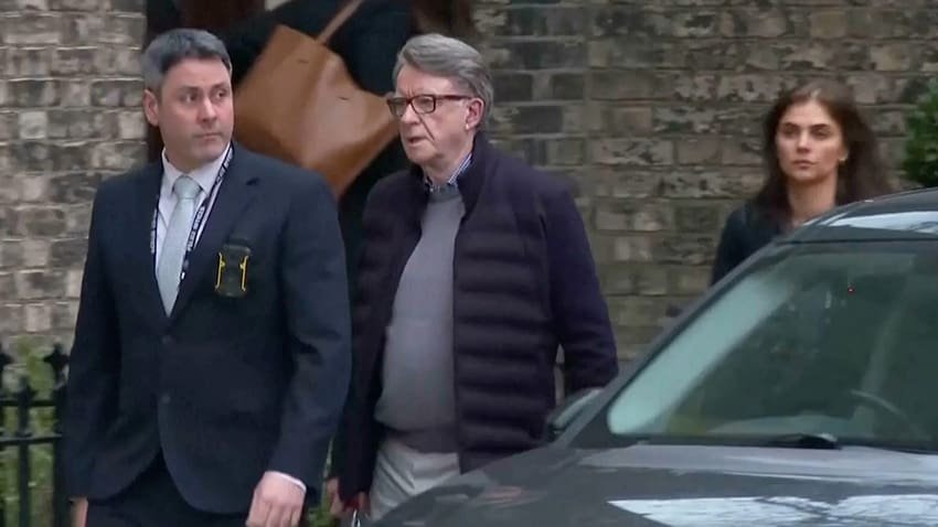 Lord Mandelson arrested amid issues he was ‘flight threat’ Lord Mandelson arrested amid issues he was ‘flight threat’