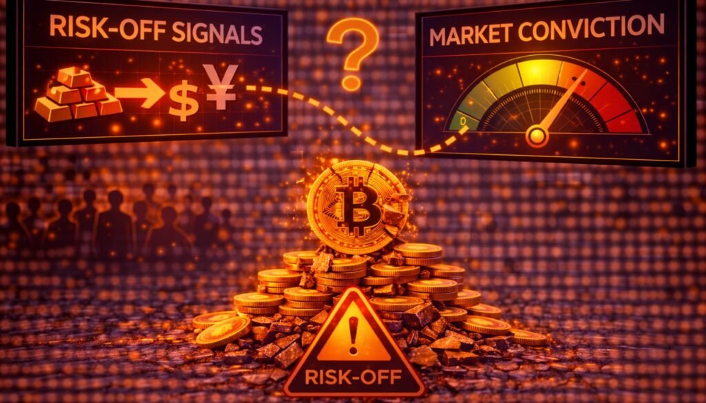 Danger-Off Indicators Dominate As Bitcoin Exams Market Conviction – Particulars