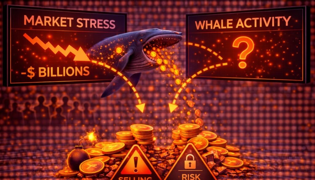Bitcoin Market Stress Triggers Whale Exercise: Promoting Strain Or Danger Administration?