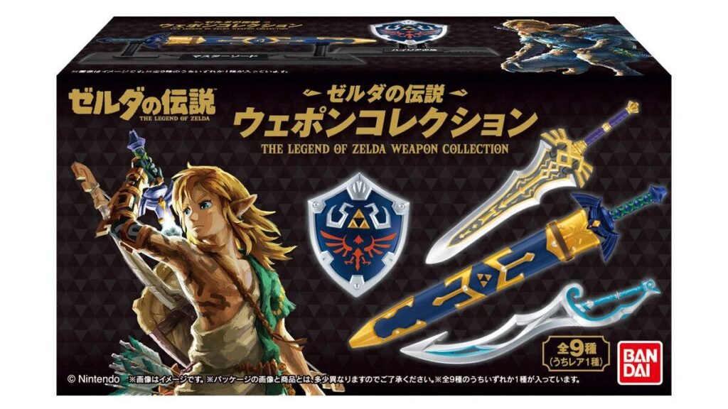 Bandai Sweet Shares The Legend of Zelda Weapon Assortment Bandai Sweet Shares The Legend of Zelda Weapon Assortment