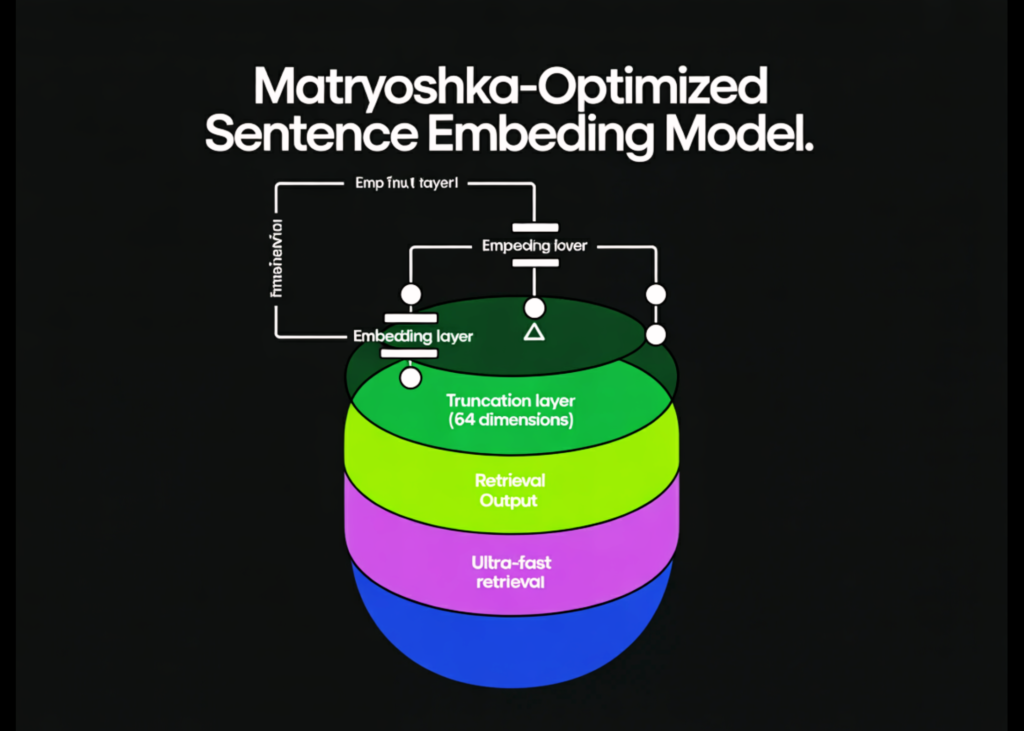 Tips on how to Construct a Matryoshka-Optimized Sentence Embedding Mannequin for Extremely-Quick Retrieval with 64-Dimension Truncation