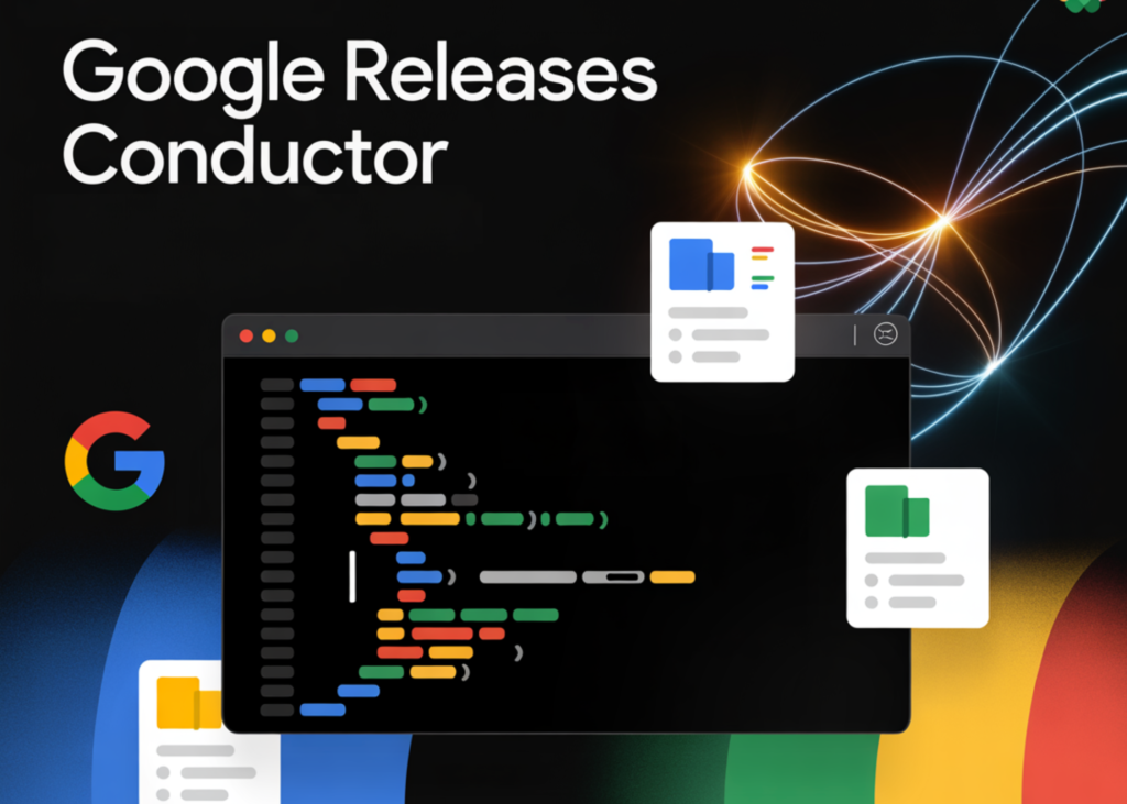 Google Releases Conductor: a context pushed Gemini CLI extension that shops data as Markdown and orchestrates agentic workflows Google Releases Conductor: a context pushed Gemini CLI extension that shops data as Markdown and orchestrates agentic workflows