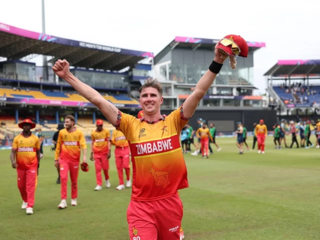 Zimbabwe pull off shock win over Australia Zimbabwe pull off shock win over Australia
