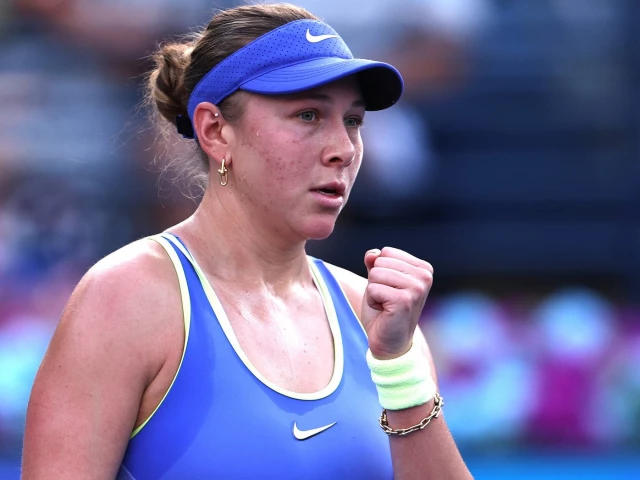 Anisimova ends Andreeva Dubai defence Anisimova ends Andreeva Dubai defence