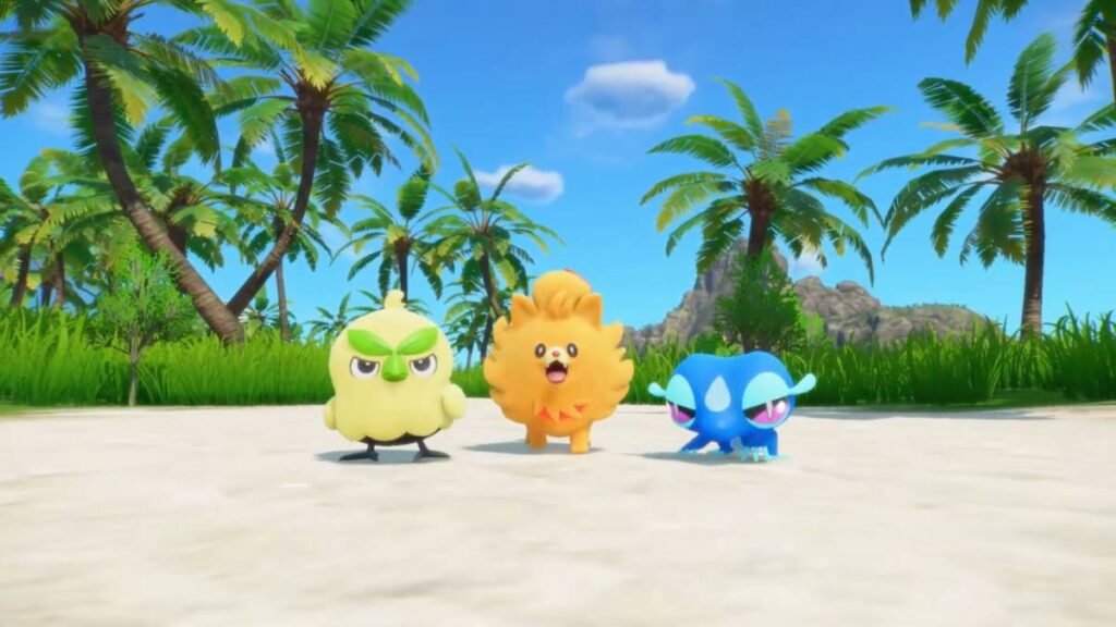 Pokemon Winds and Waves Gen 10 Starters Revealed