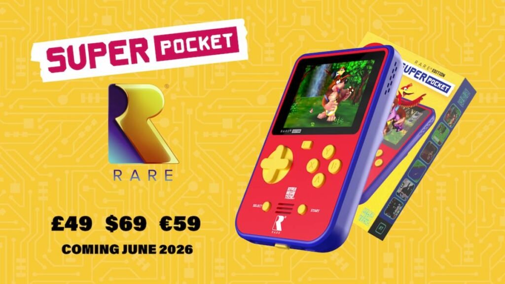 Uncommon Tremendous Pocket Handheld Comes With Banjo-Kazooie Uncommon Tremendous Pocket Handheld Comes With Banjo-Kazooie