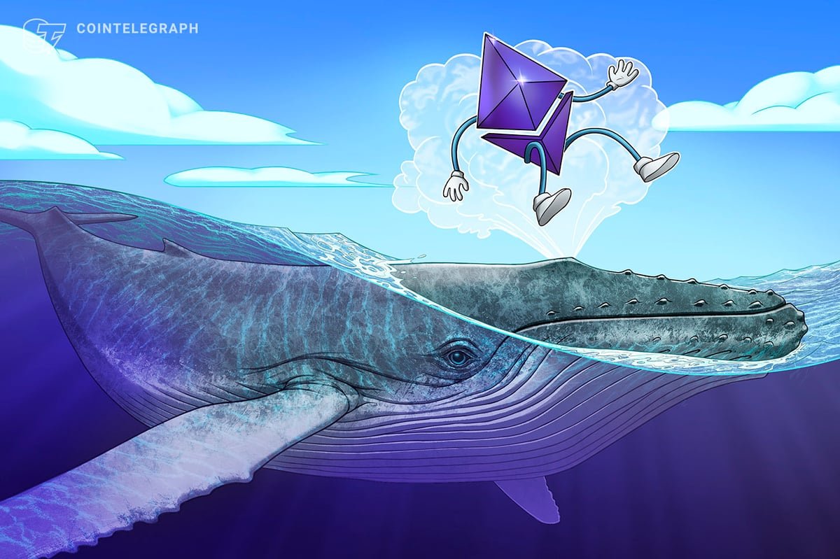 Ethereum OG Whale Rebuilds .5M ETH Stack Amid ETF Bleed