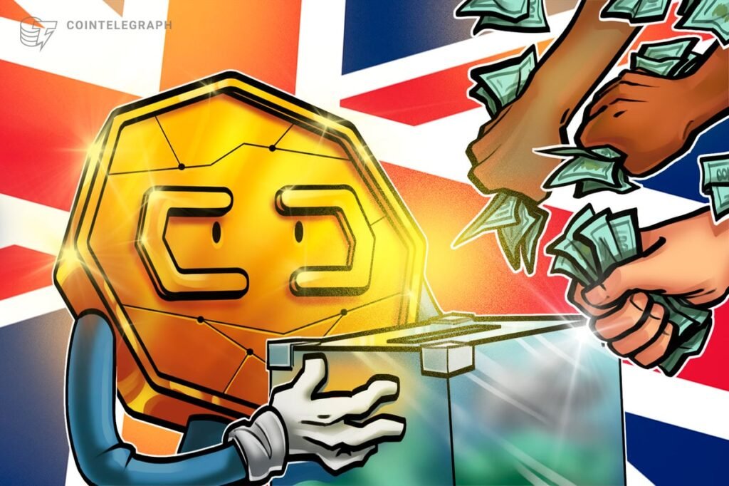 Reform UK Will get Recent M Enhance from Tether‑Linked Crypto Investor