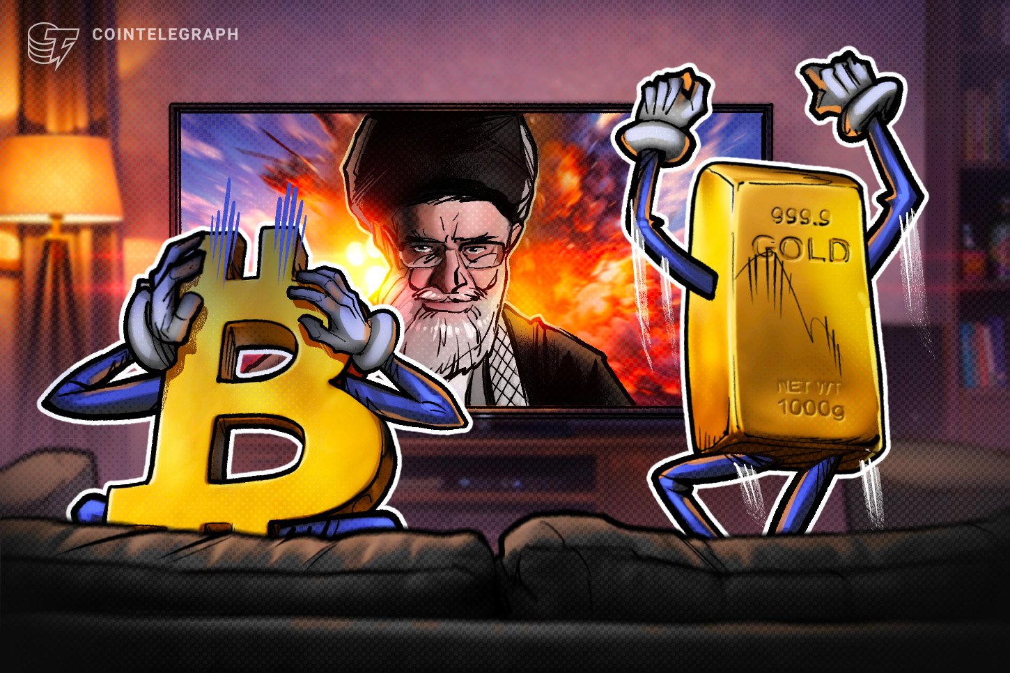 How Bitcoin and Gold Reacted In a different way to the Iran Struggle Shock