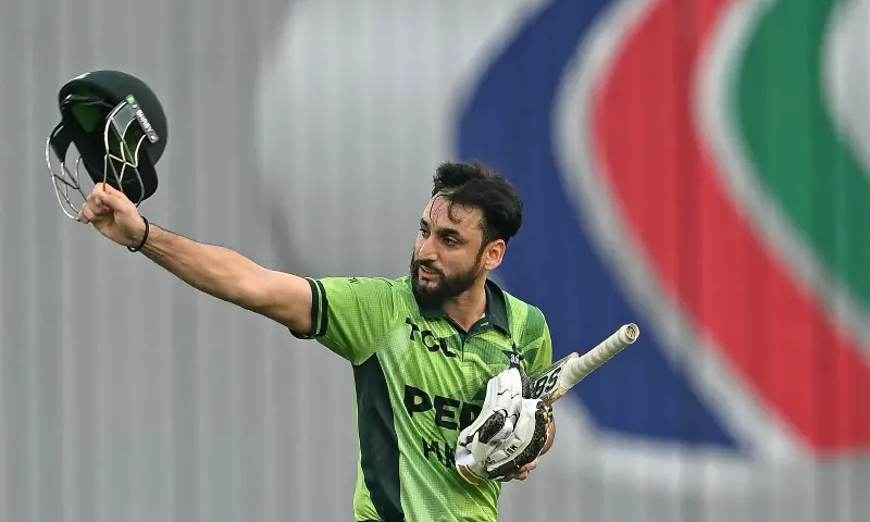 ICC reprimands Salman Ali Agha for breaching code of conduct in Bangladesh ODI – Sport