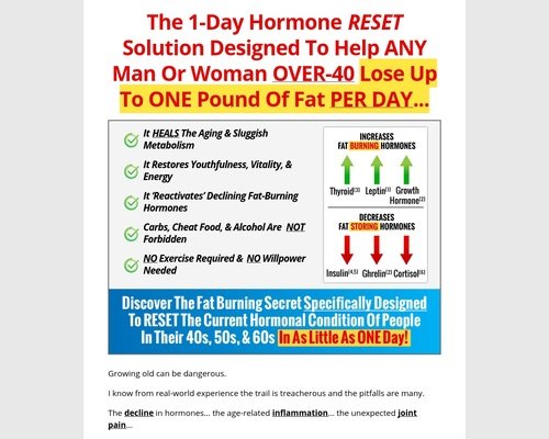 Over 40 Keto Resolution – 100% Commish For Any Affiliate