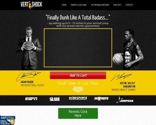 Vert Shock – Vertical Leap Coaching (Lately Up to date + HIGH CR)
