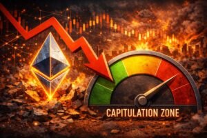Ethereum Approaching Main Capitulation Zone — On-Chain Metrics Trace At Impending Shift