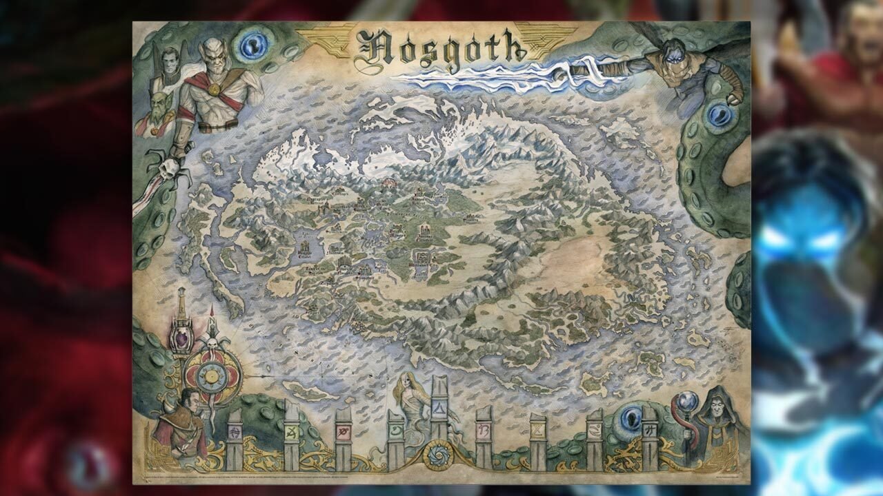 Legacy Of Kain Followers Can Now Preorder A Beautiful Map Of Nosgoth