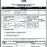 Military Public College & School APS&C Okara Cantt Jobs 2026 2026 Job Commercial Pakistan