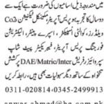 Mechanical Technician & CO2 Welder Jobs 2026 2026 Job Commercial Pakistan