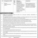 Pakistan Medical & Dental Council PMDC Jobs for Director 2026 Job Commercial Pakistan