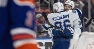 Kucherov continues to impress as scoring chief