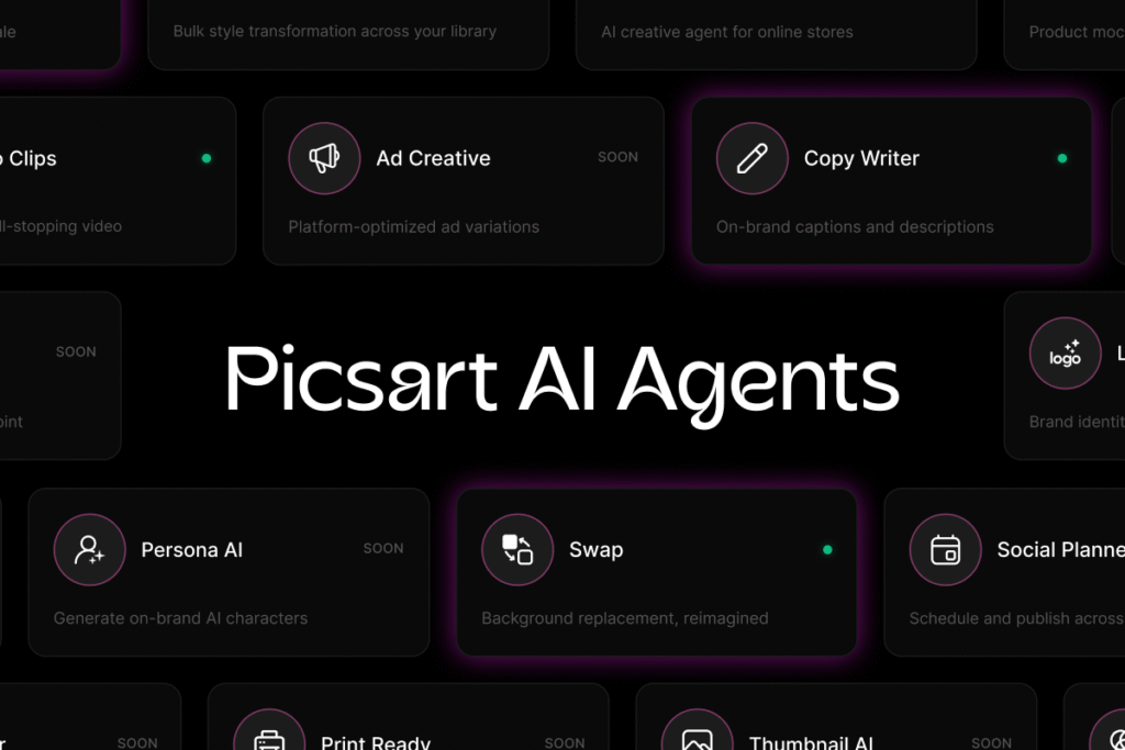Picsart now permits creators to ‘rent’ AI assistants via agent market